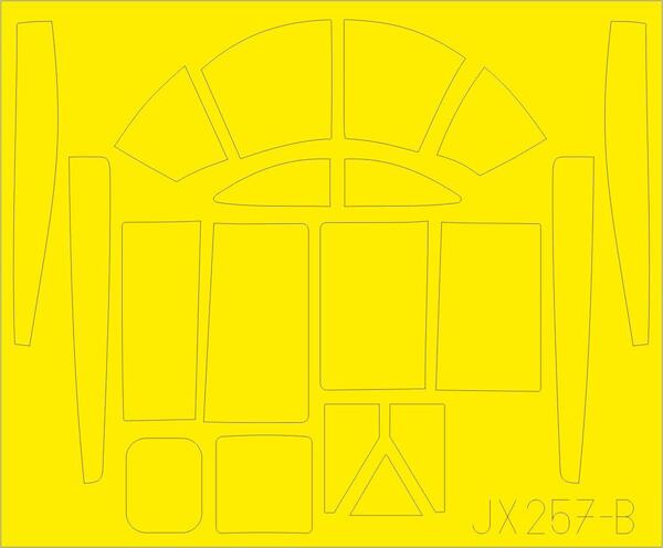 Mask Douglas A26B Invader T-Face (Hobby Boss) jx257