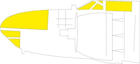 Mask Douglas A26C Invader (Hobby Boss) jx271