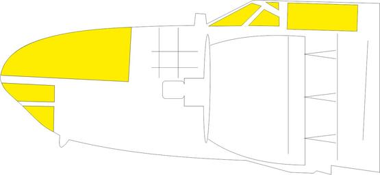 Mask Douglas A26C Invader  (Hobby Boss)  jx271