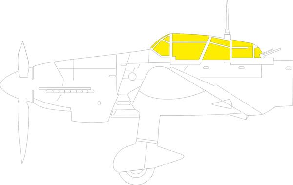 Mask Junkers ju87G-1/2 TFace (Border) jx296