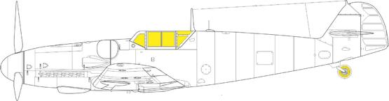 Mask Messerschmitt BF109G-2/4 (Revell)  jx299