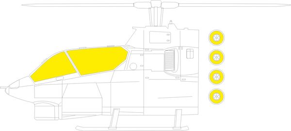 Mask Bell AH1G Cobra (ICM) jx320