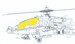 Mask Hughes AH64A Apache - Early (Trumpeter) JX327