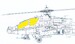 Mask Hughes AH64A Apache - Early (Trumpeter) JX327
