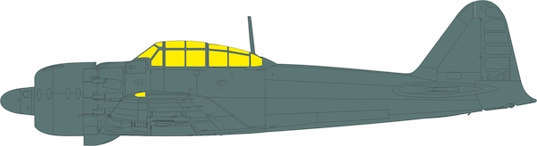 Mask A6M5 Zero Canopy TFace (Tamiya) jx336