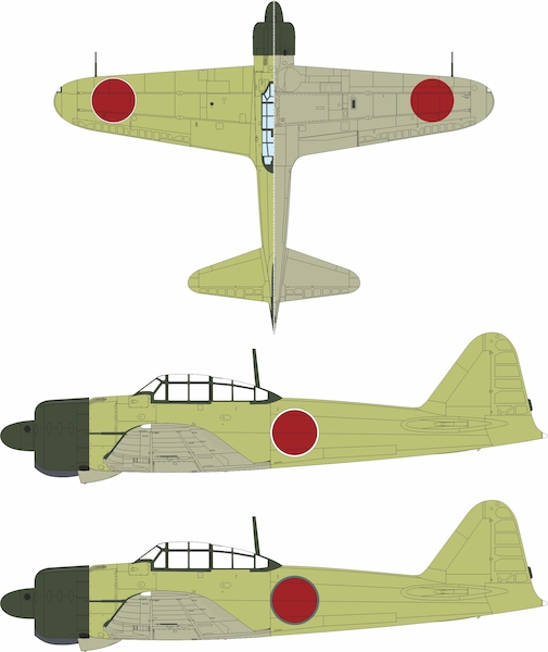 Mask A6M5 Zero National Markings (Tamiya) jx337