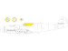 Mask Messerschmitt BF109K-4 Canopy and wheels TFace (Kotare) JX340