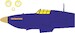 Mask Sea Hurricane MKIIc Canopy and wheels TFace (Revell) JX342