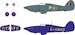 Mask Hawker Sea Hurricane MkIIc Markings and National Insignia (Revell) JX343