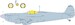 Mask Spitfire MKVb Canopy and wheels  (Kotare) JX346
