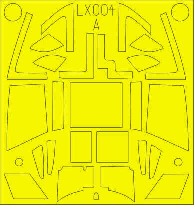 Mask Mosquito FB MkIV TFace (Airfix) LX004
