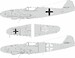 Mask Messerschmitt BF109G-5/6 National Insignia (Airfix) LX011