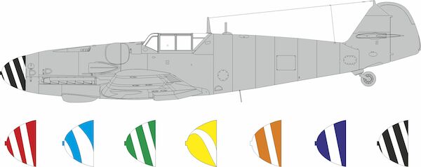 Mask Messerschmitt BF109G-5/6 Spinner Spirale (Airfix)  LX012