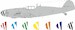 Mask Messerschmitt BF109G-5/6 Spinner Spirale (Airfix) LX012