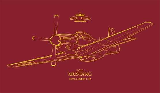 North-American P-51D Mustang Dual Combo R0021