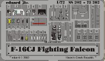 Detailset F16Cj Fighting Falcon (Hasegawa) SS202