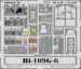 Detailset Messerschmitt BF109G-6 (Hasegawa) SS210