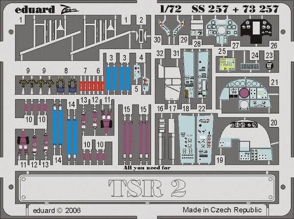 Detailset TSR2 (Airfix)  SS257