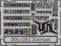 Detailset F/A18C Hornet - self adhesive (Academy) SS306