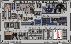 Detailset BAC Lightning F3 Self adhesive (Trumpeter)  SS345