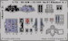 Detailset Suchoi Su27 Flanker A Self Adhesive (ICM) SS350