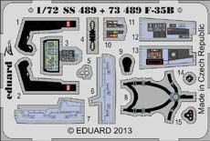 Detailset F35B Lightning II Interior Self Adhesive (Fujimi)  SS489