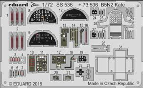 Detailset Nakajima B5N2 Kate (Airfix) SS536