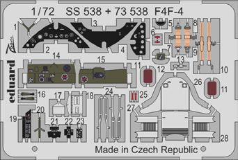 Detailset F4F-4 Wildcat (Airfix)  SS538