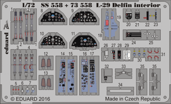 Detailset L29 Delfin Interior (AMK) SS558