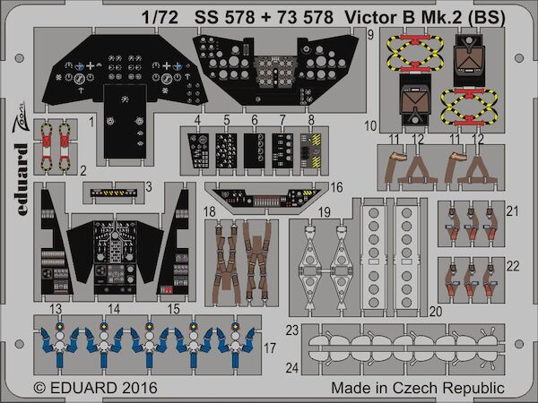 Detailset Victor B MK2 (BS) (Airfix) SS578