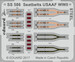Detailset Seatbelts USAAF WWII - STEEL- SS586