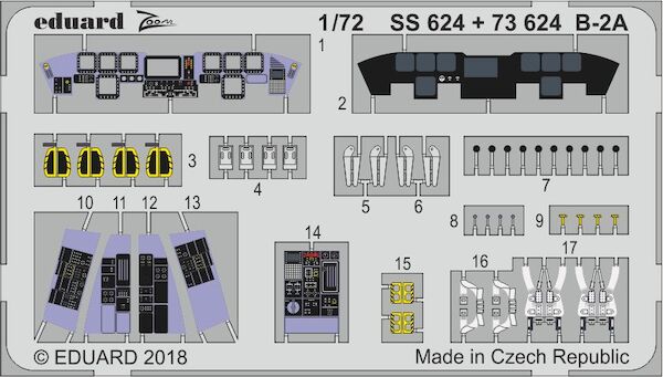 Detailset B2a interior (Modelcollect)  ss624