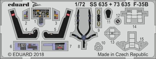Detailset F35B Lightning II (Hasegawa) ss635