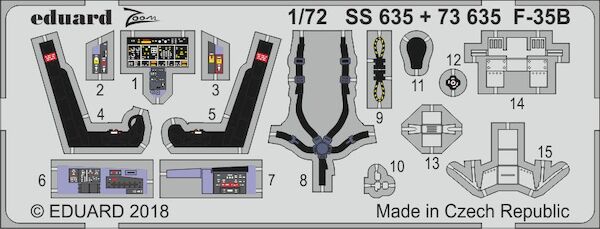 Detailset F35B Lightning II (Hasegawa)  ss635