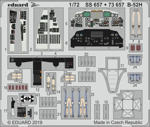 Detailset Boeing B52H Stratofortress (Modelcollect)  SS657