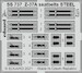 Detailset  Z37A Cmelak Seatbelts (Eduard) SS737
