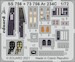 Detailset Arado AR234C interior (Dragon/Hobby 2000) SS756