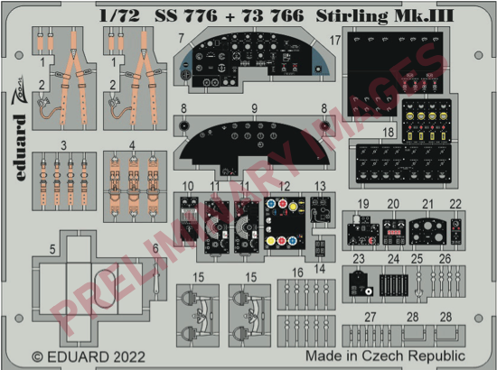 Detailset  Short Stirling MKIII (Taleri)  SS776