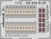 Detailset  Boeing B29 Superfortress seatbelts Steel (Academy/ Hobby 2000) 