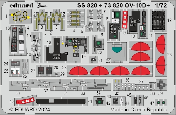 Detailset OV10D+ Bronco Interior (ICM)  SS820