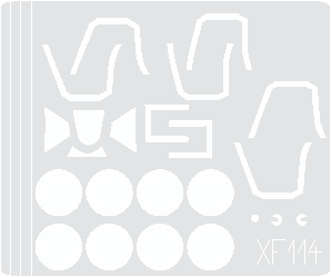 Express Mask Spitfire MKV (Hasegawa)  XF114