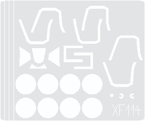 Express Mask Spitfire MKV (Hasegawa) XF114