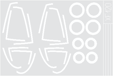 Express Mask F/A18 Hornet (Italeri)  XF120