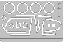 Express Mask Vought EF2000 Single Seater (Italeri) XF144