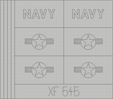 Express Mask F18 National Insignia Lo-viz  XF545