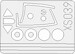 Express Mask P47D-25 Thunderbolt Bubbletop (Academy) XS039