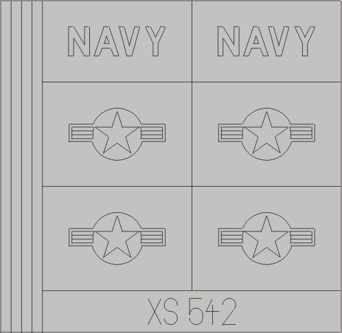Express Mask F14 National Insignia XS542