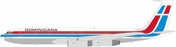 Boeing 707-399C Dominicana HI-442CT  EAV-707-442