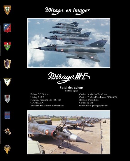 Mirage IIIE, suivi des avions  9782953751451