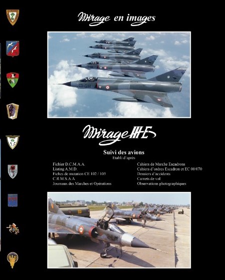 Mirage IIIE, suivi des avions 9782953751451